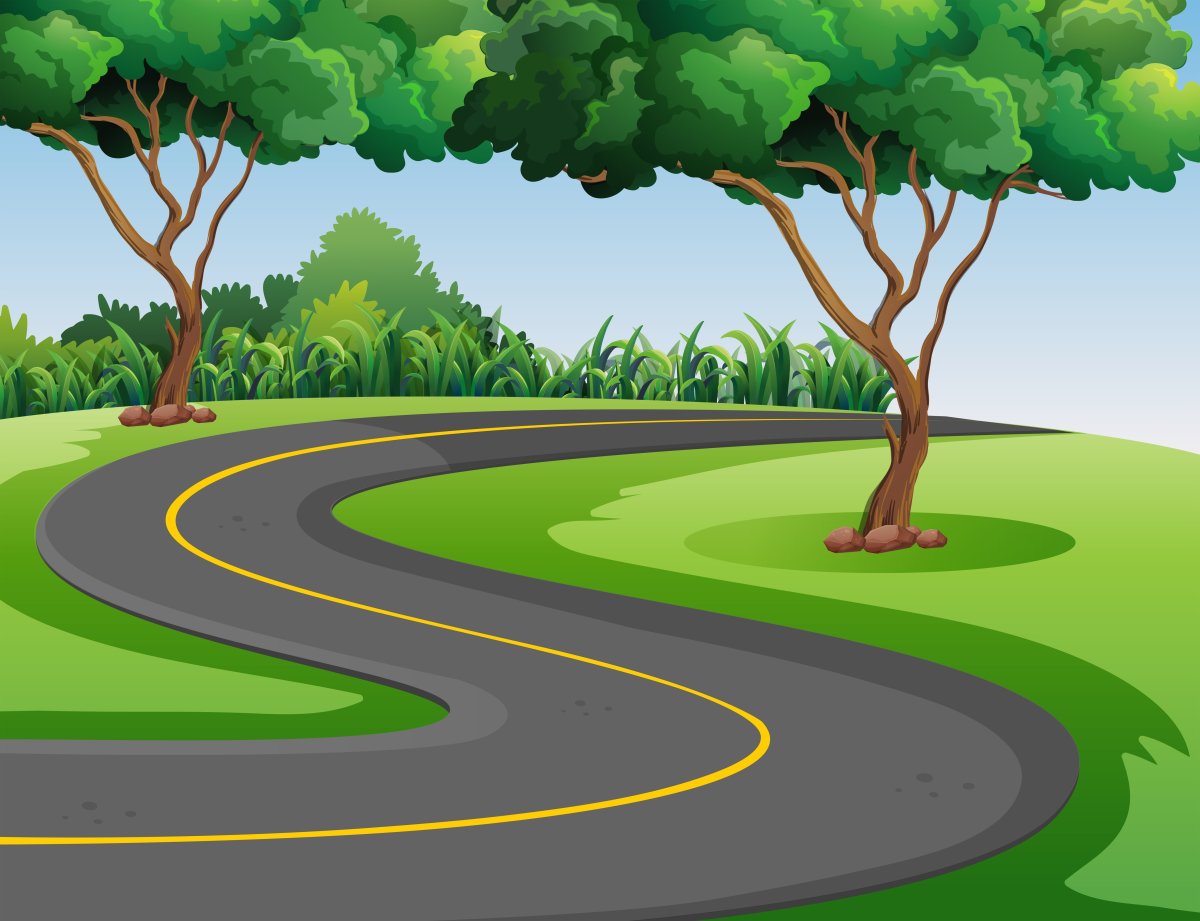 Извилистая дорога для детей