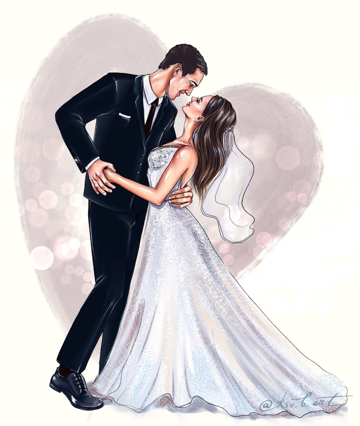 Свадебные рисунки