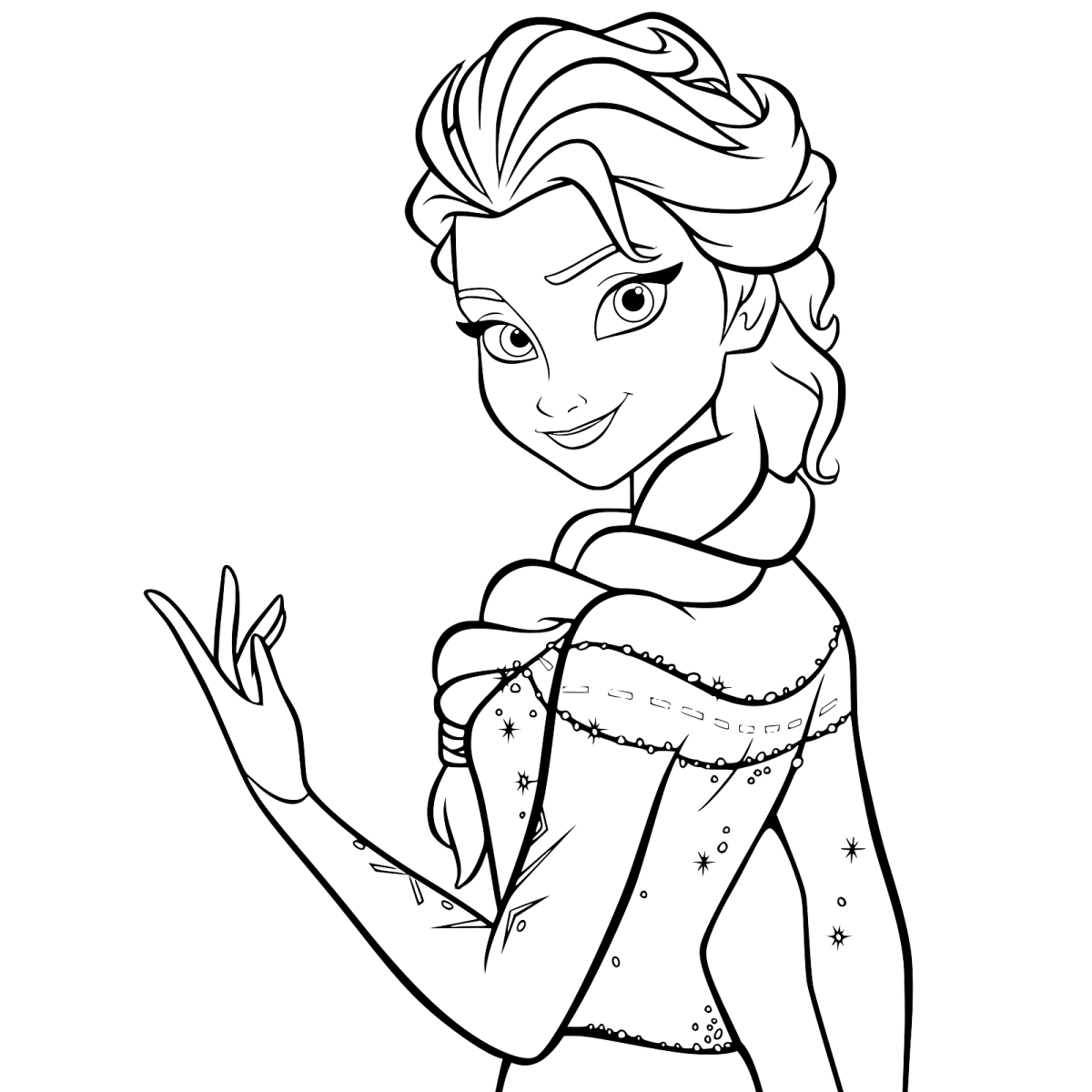 Эльза без цвета