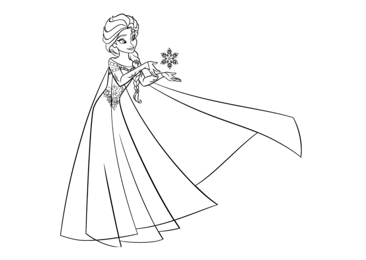 Распечатка Холодное сердце