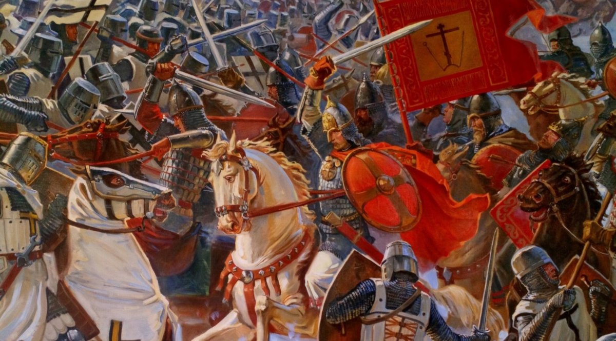 Александр Невский битва на Неве