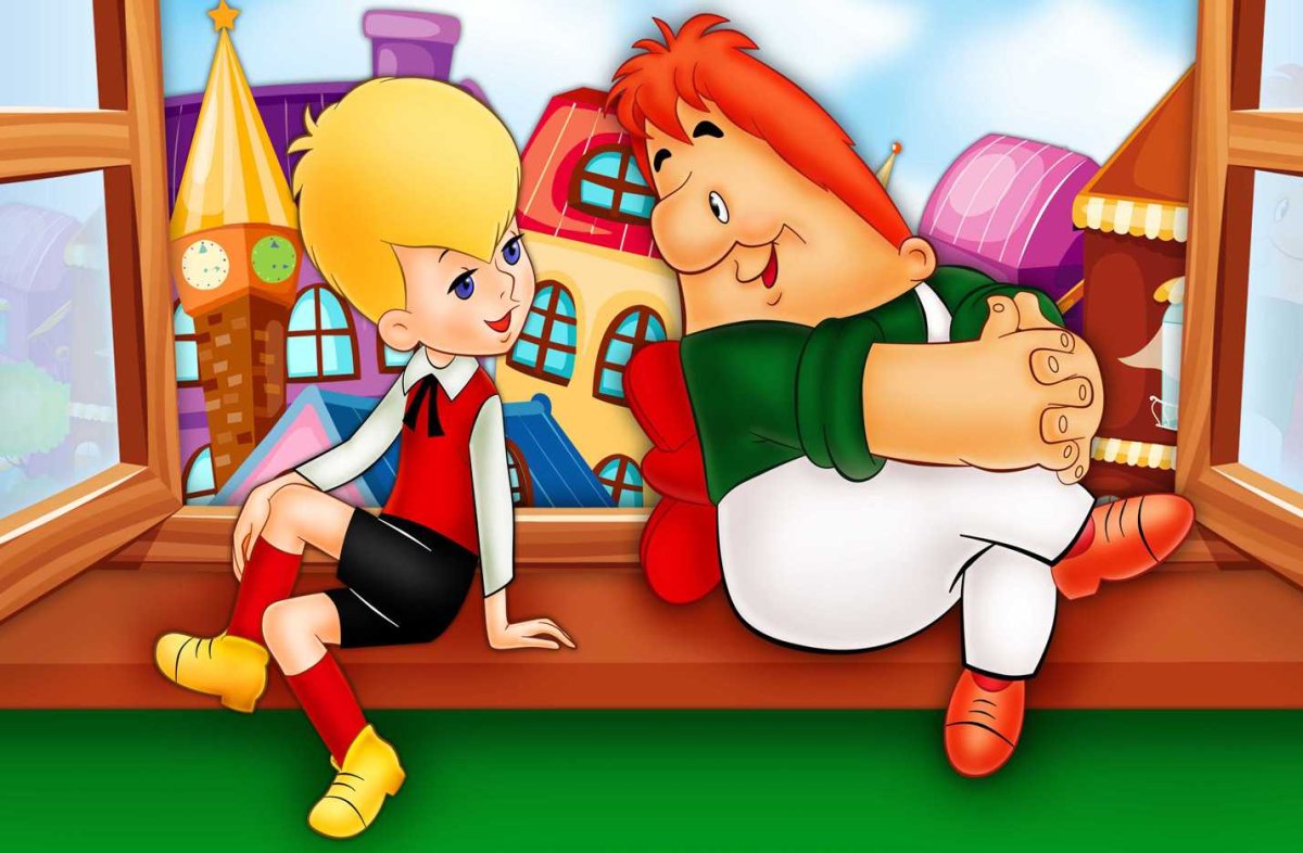 Малыш и Карлсон аниме