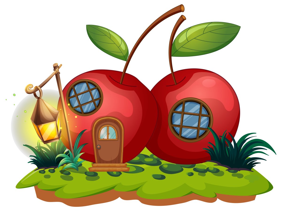 Парк для детей на прозрачном фоне