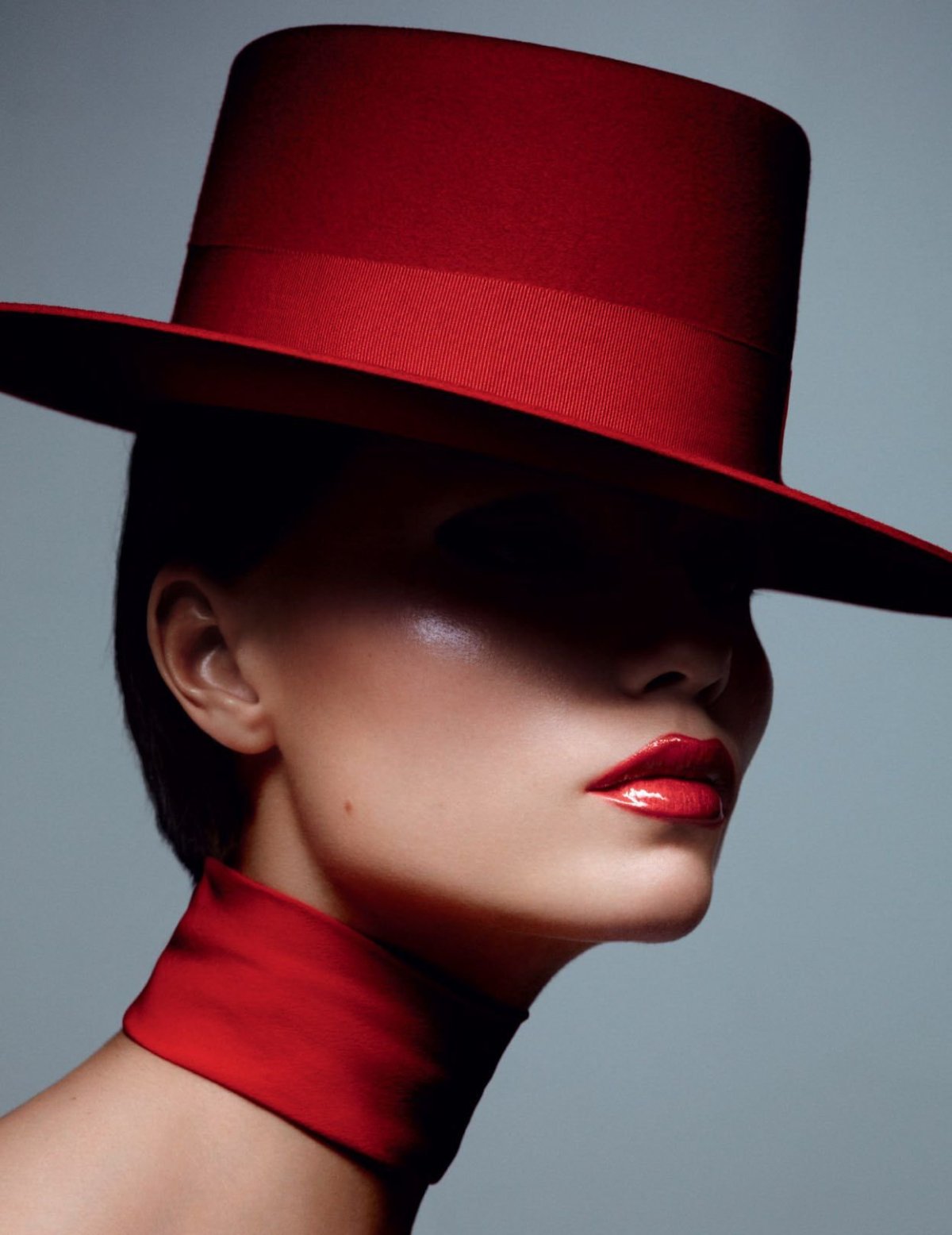 Женщина в шляпе