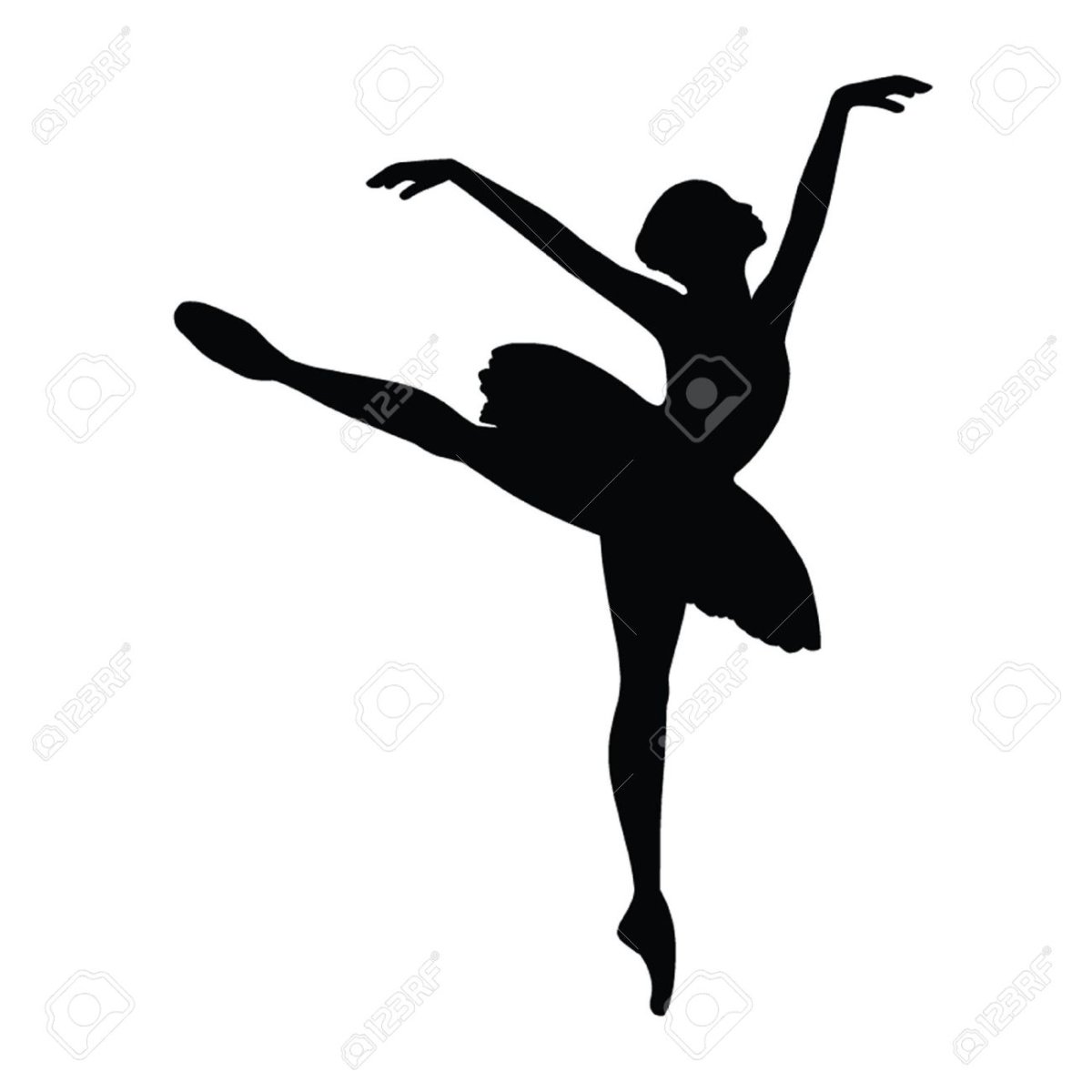 Силуэт балерины