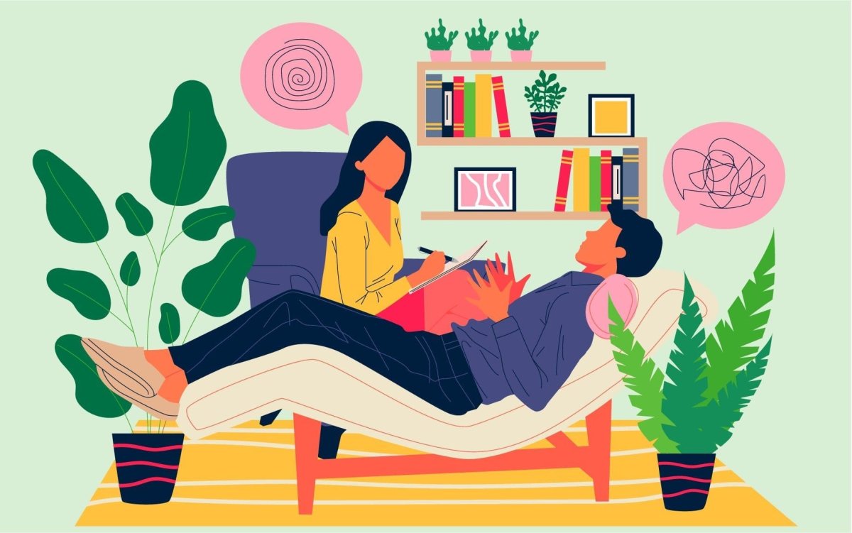 Психолог иллюстрация