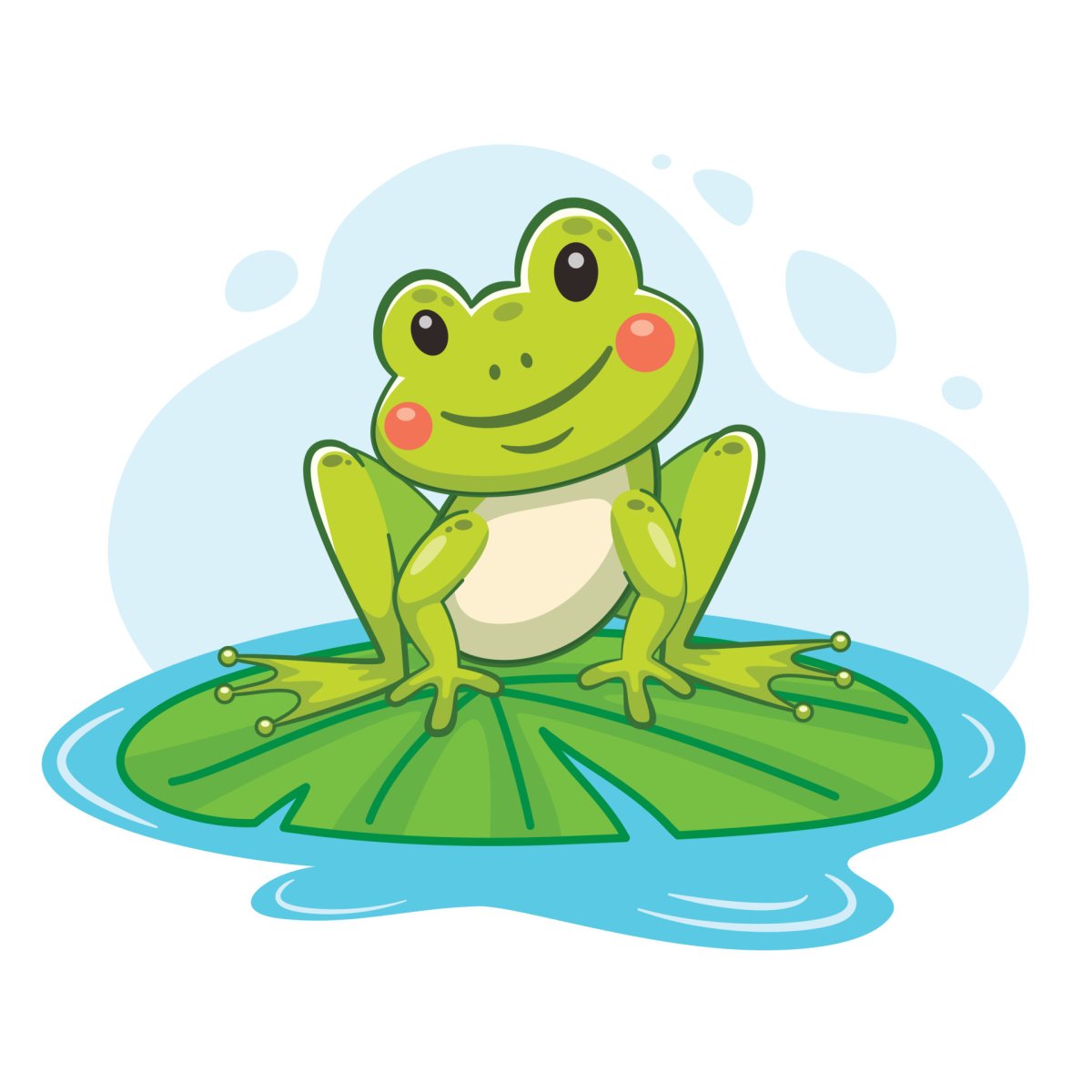 Лягушка арт