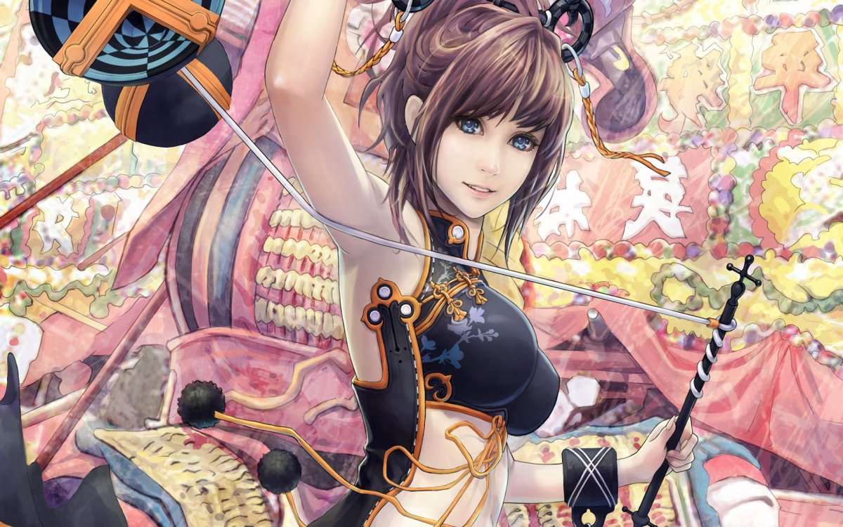 Иллюстрации в стиле аниме