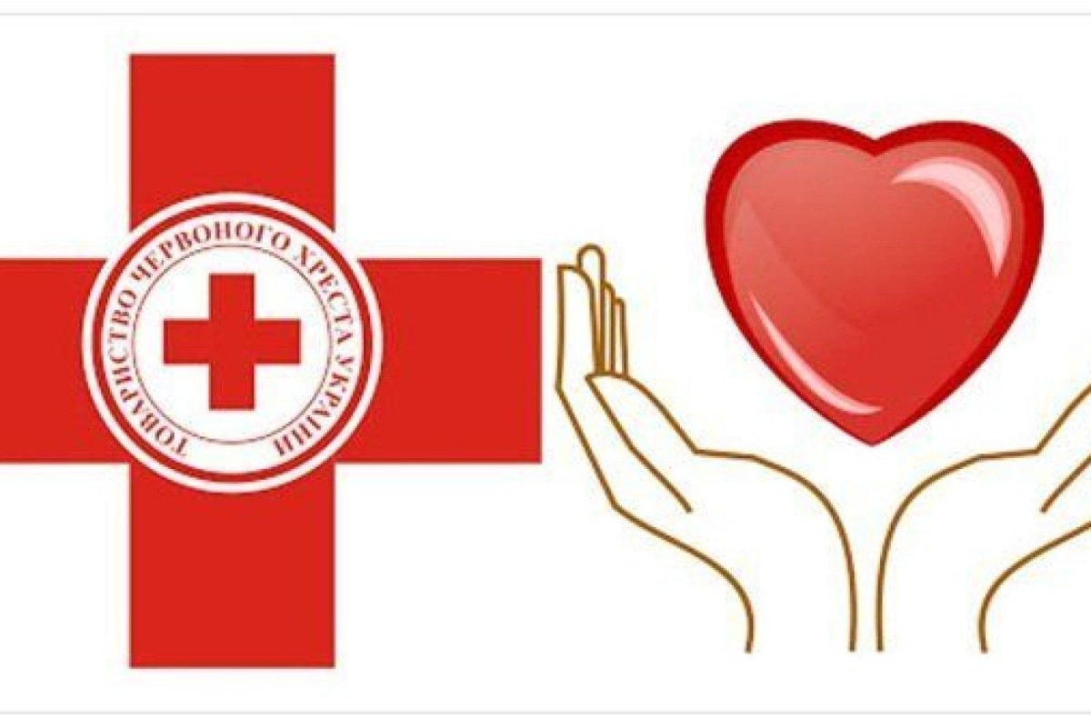 Красный крест рисунок