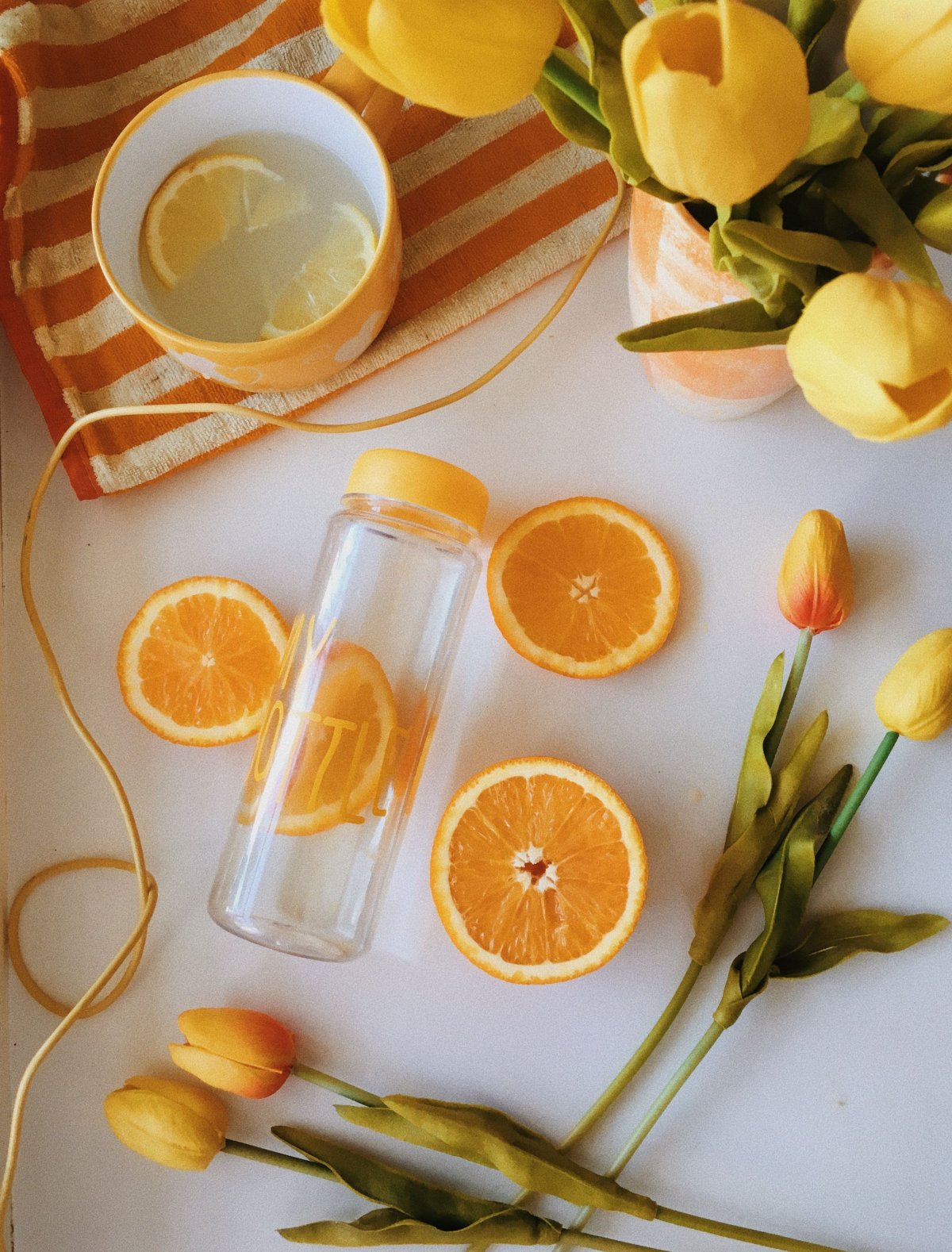 Оранжевые вещи Эстетика