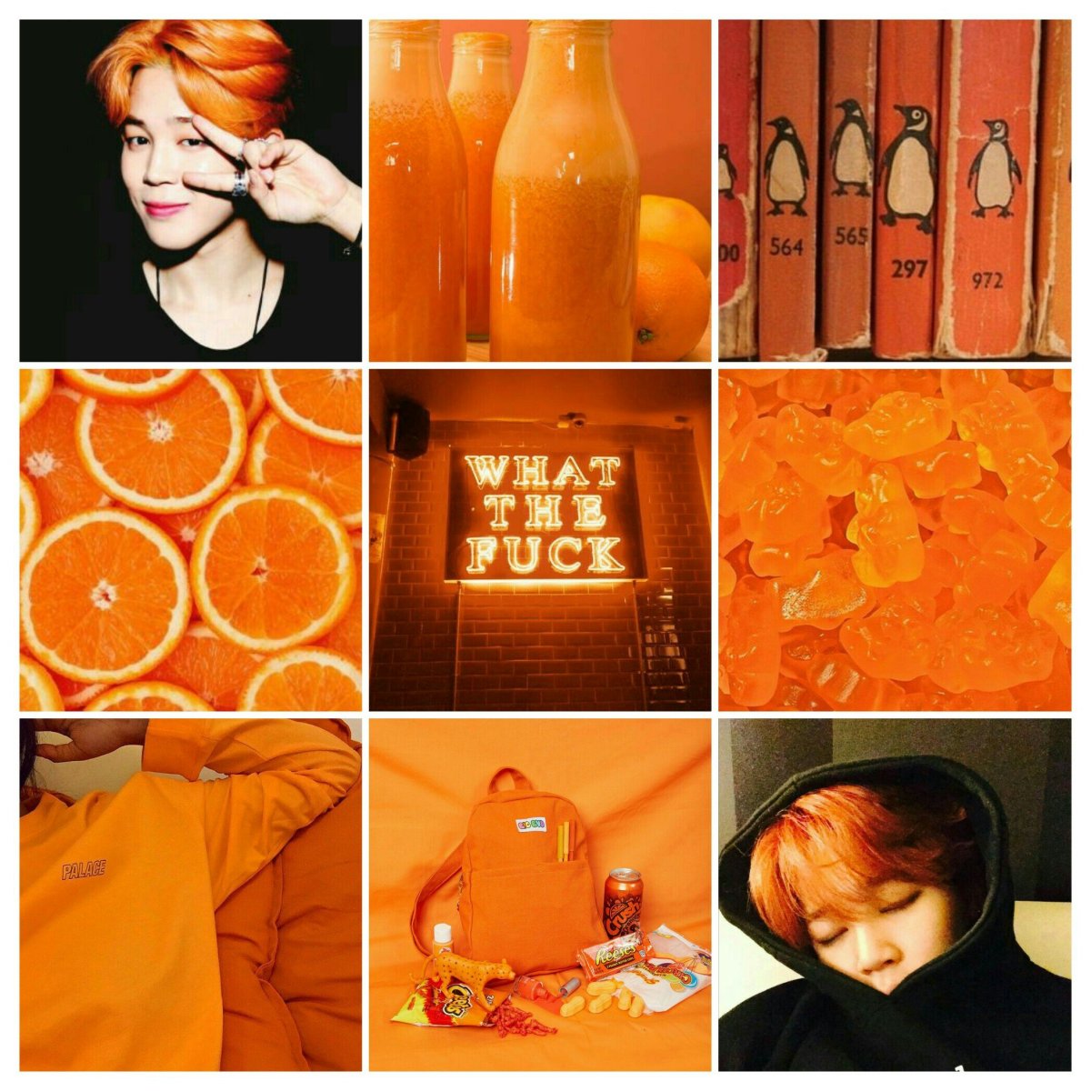 Эстетика оранжевого цвета