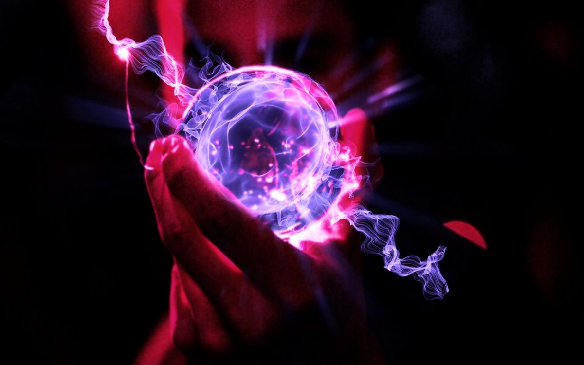 Светящийся шар магия