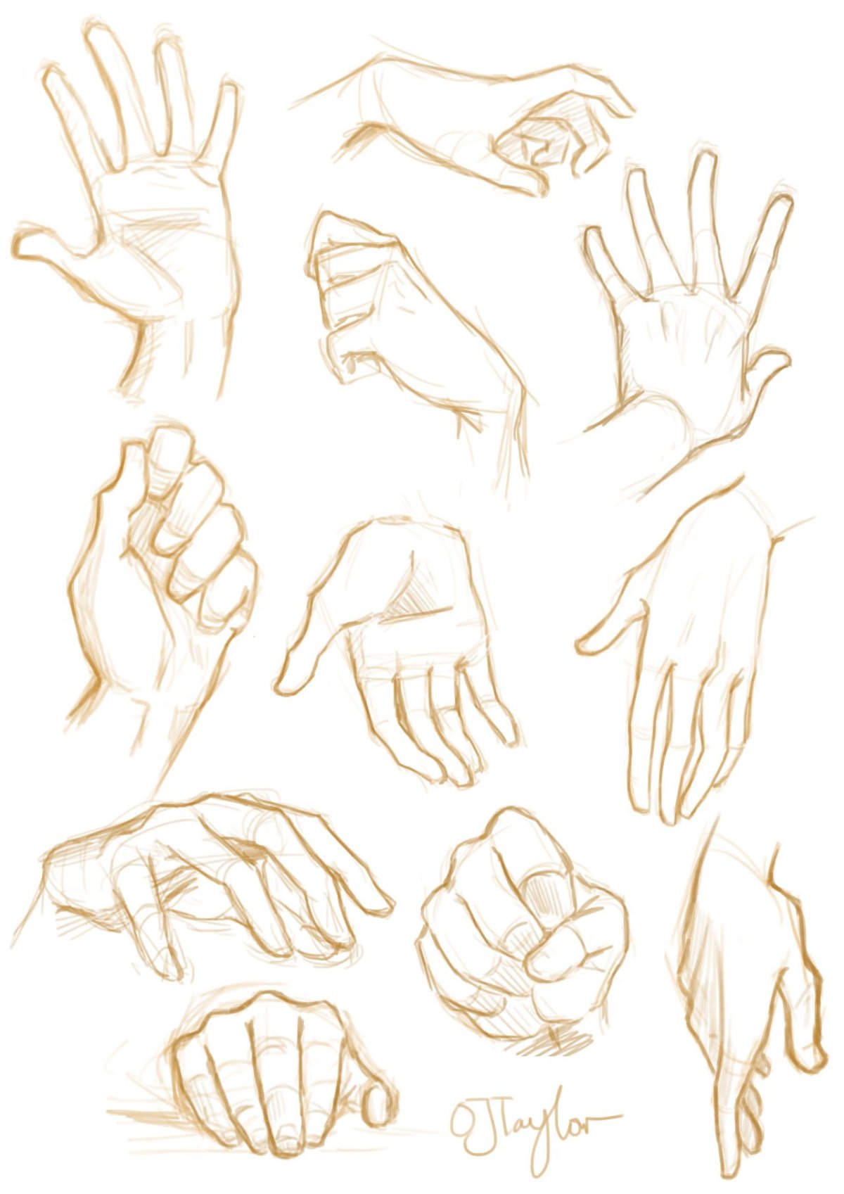 Руки для рисования