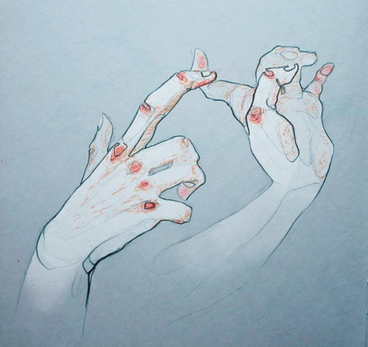 Картинки для срисовки руки