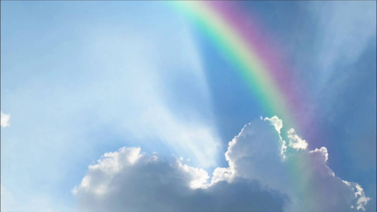 Радуга в небе
