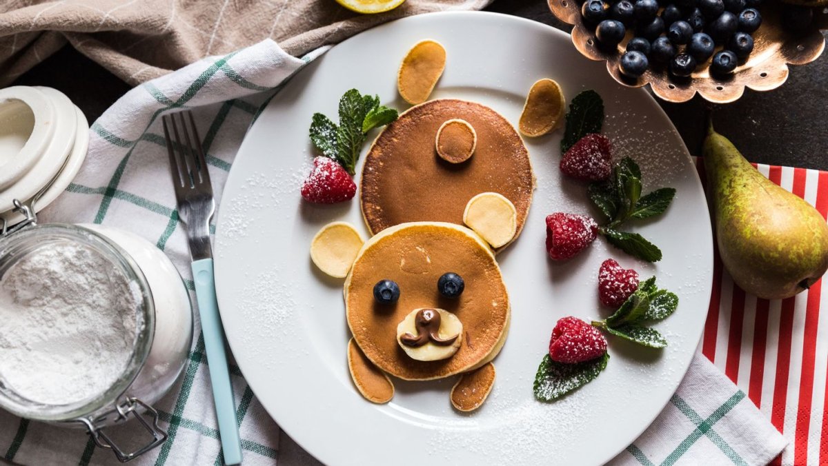 Красивая еда для детей