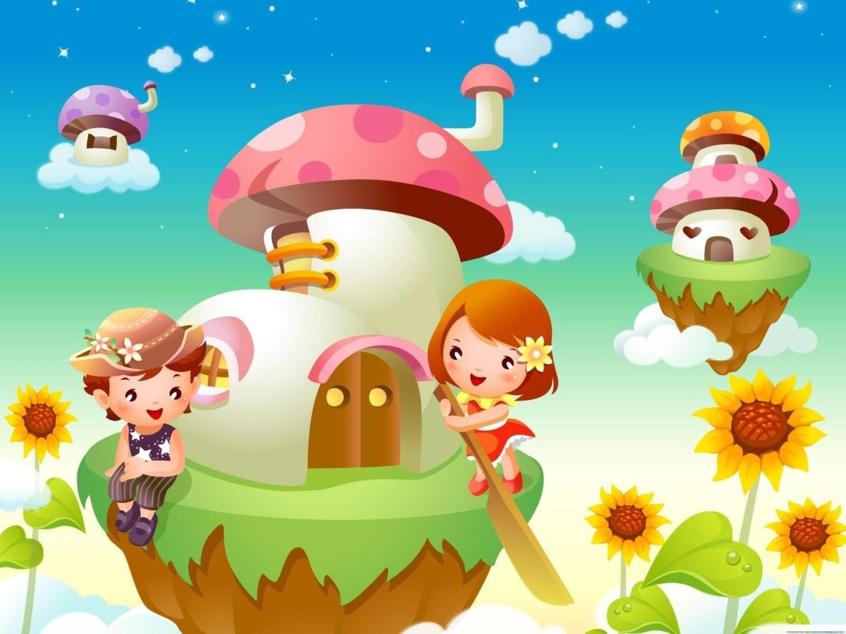 Фон для садика