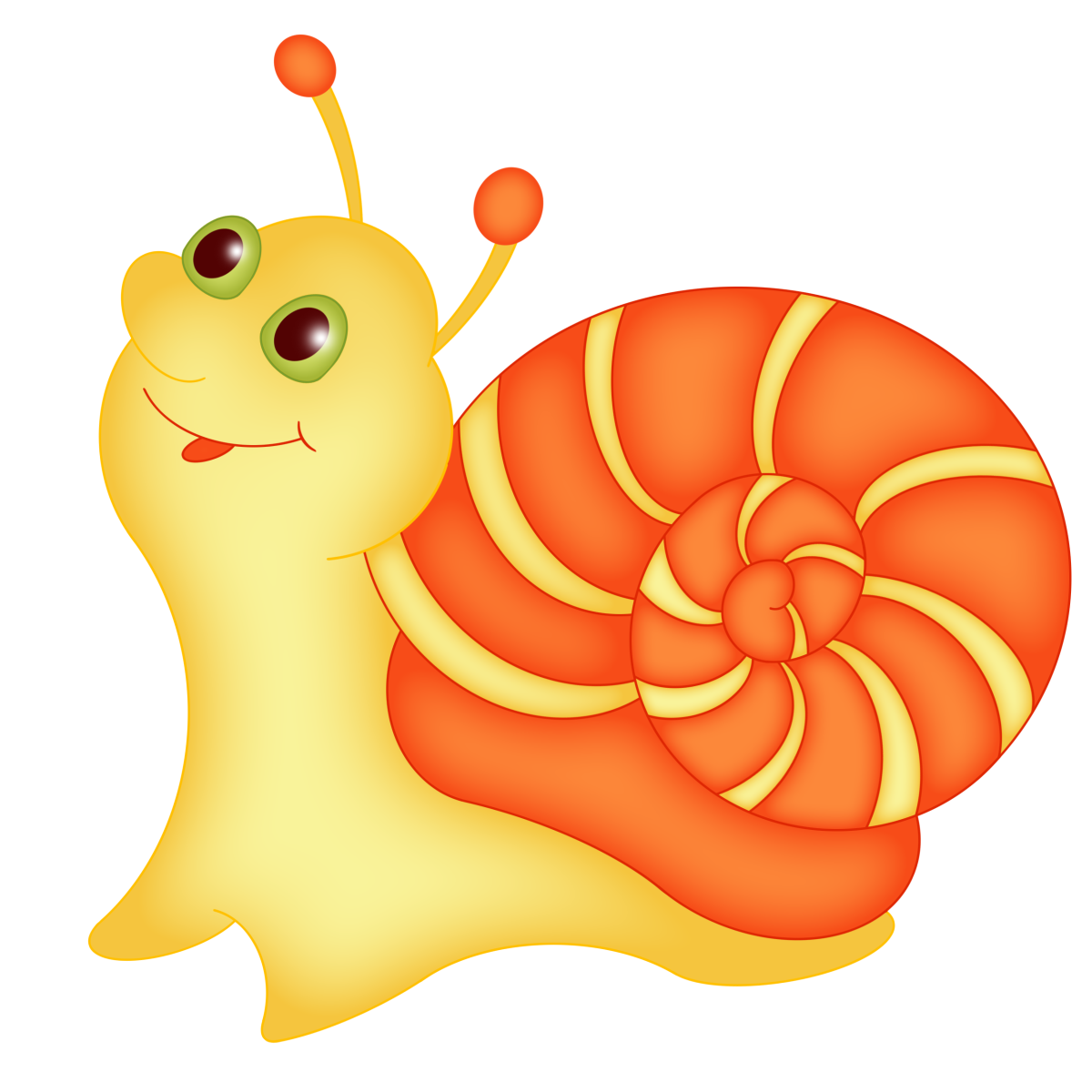 Улитка рисунок