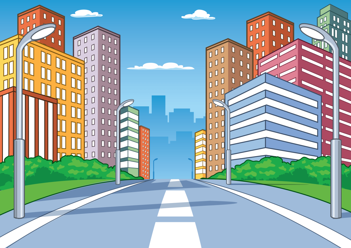 Улица рисунок