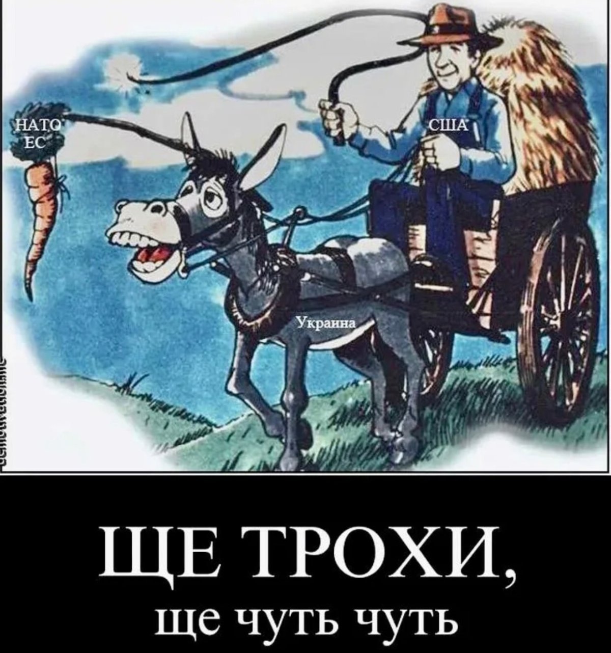 Морковка на палочке