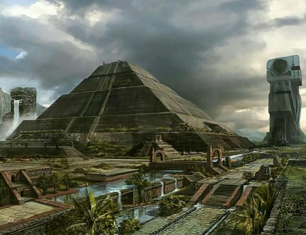 Затерянный город пирамиды Майя