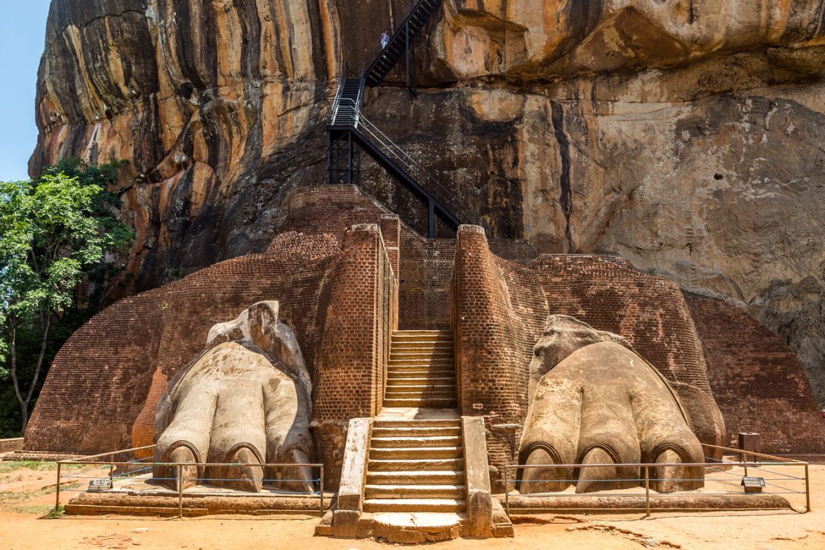 Крепость Сигирия Шри Ланка