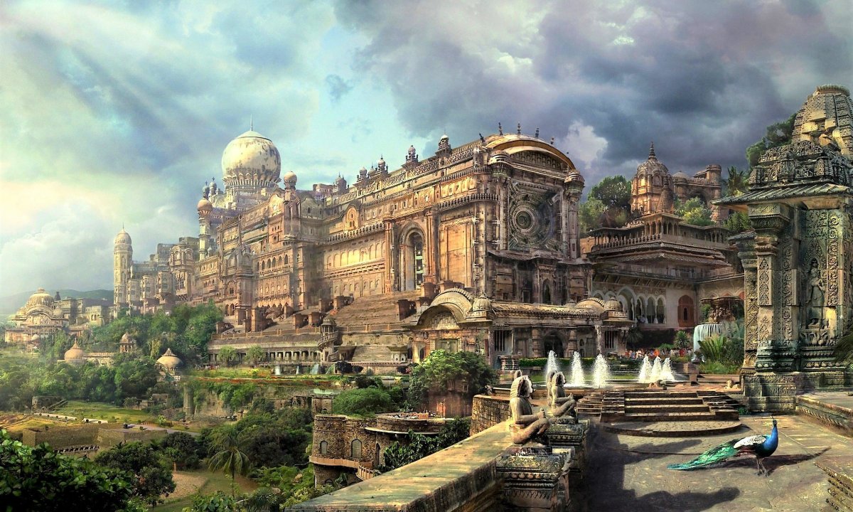 Затерянный город Атлантида Art