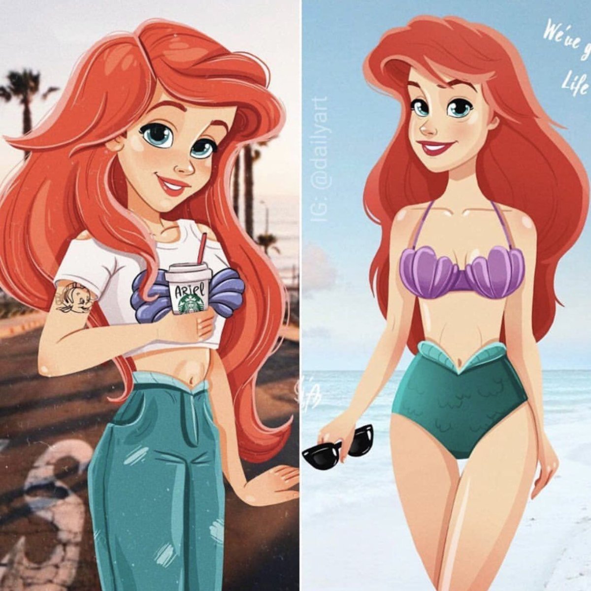 Девушка в короне арт