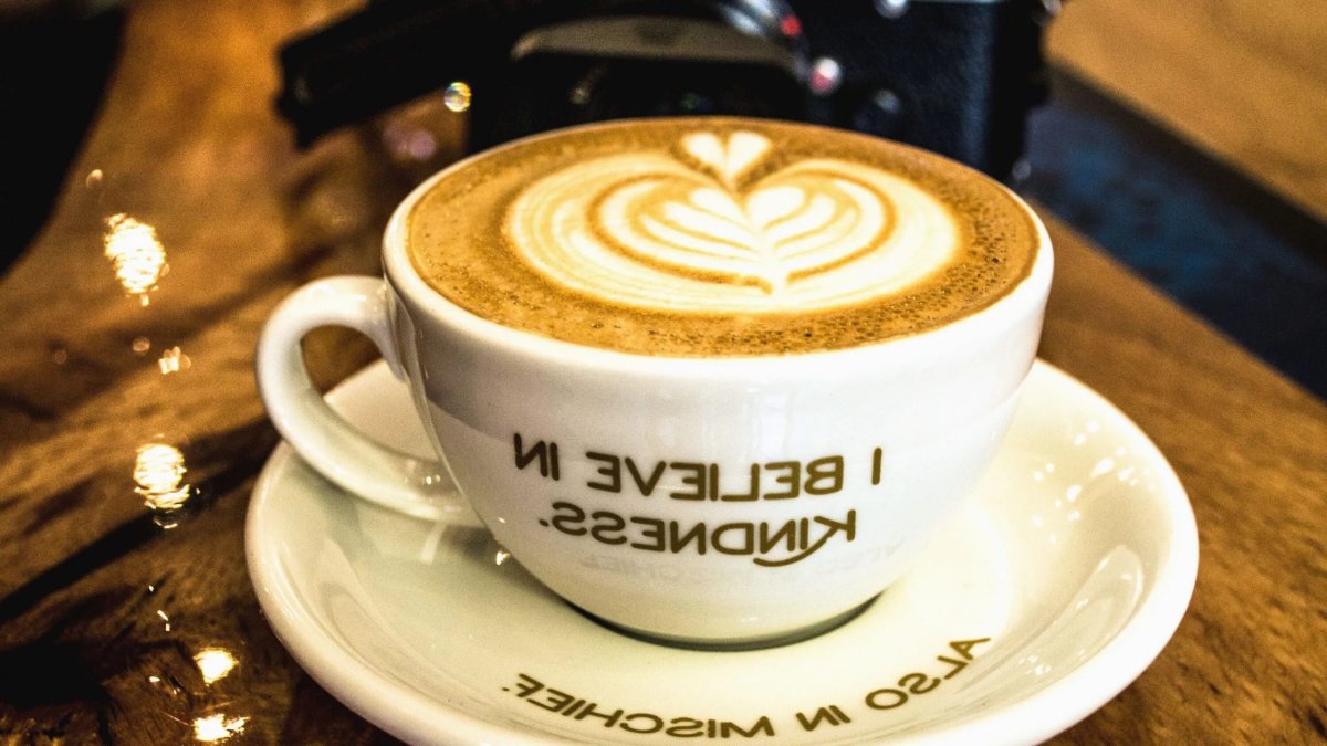 Чашечка утреннего кофе