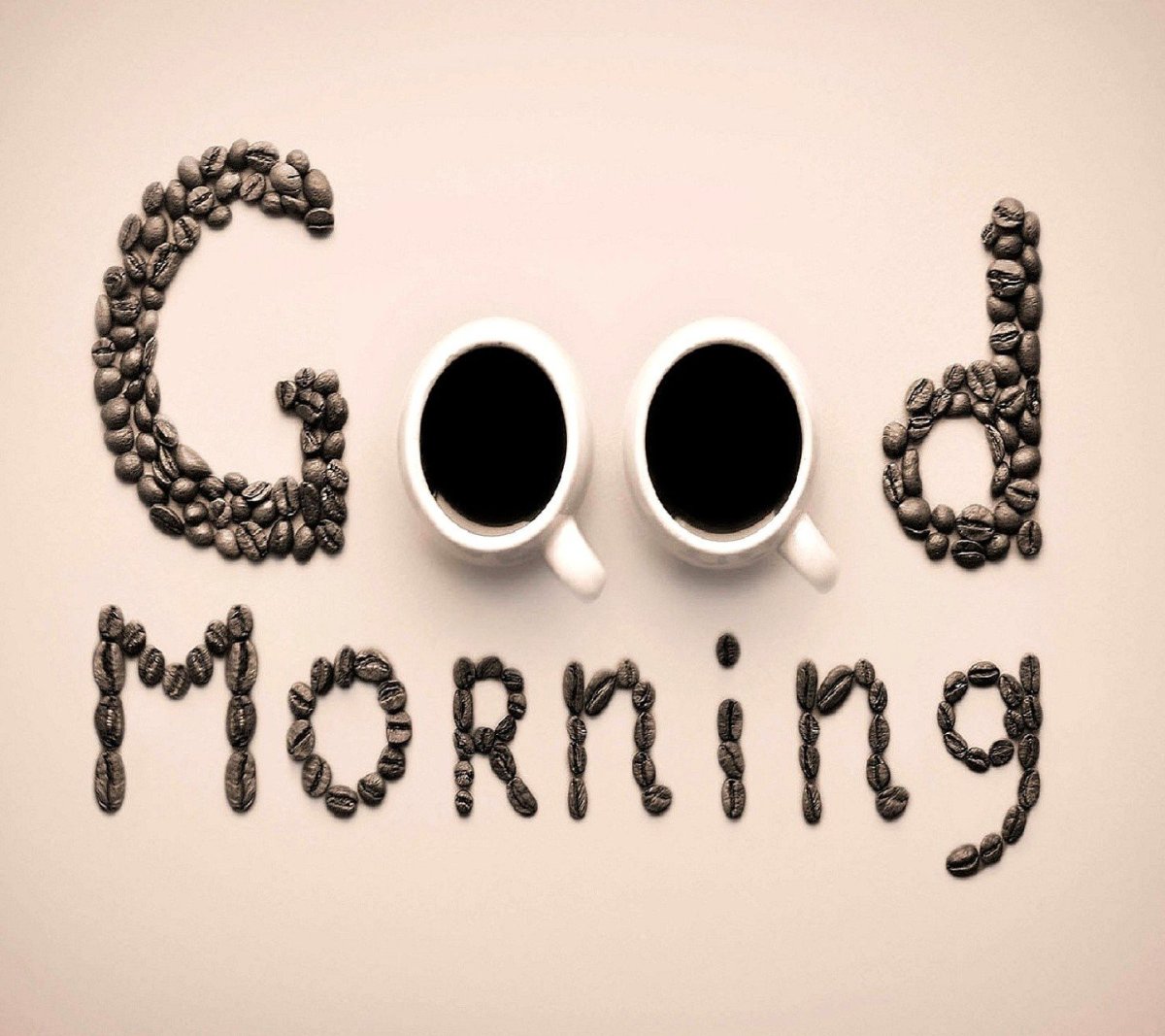 Доброе утро надпись