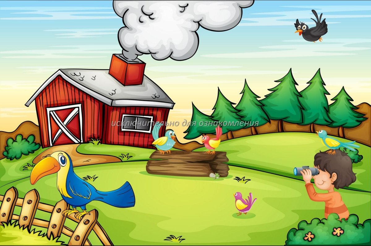 Ферма мультяшная