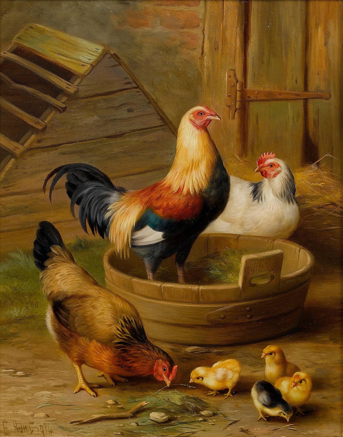 Немецкий художник Hubert Kaplan