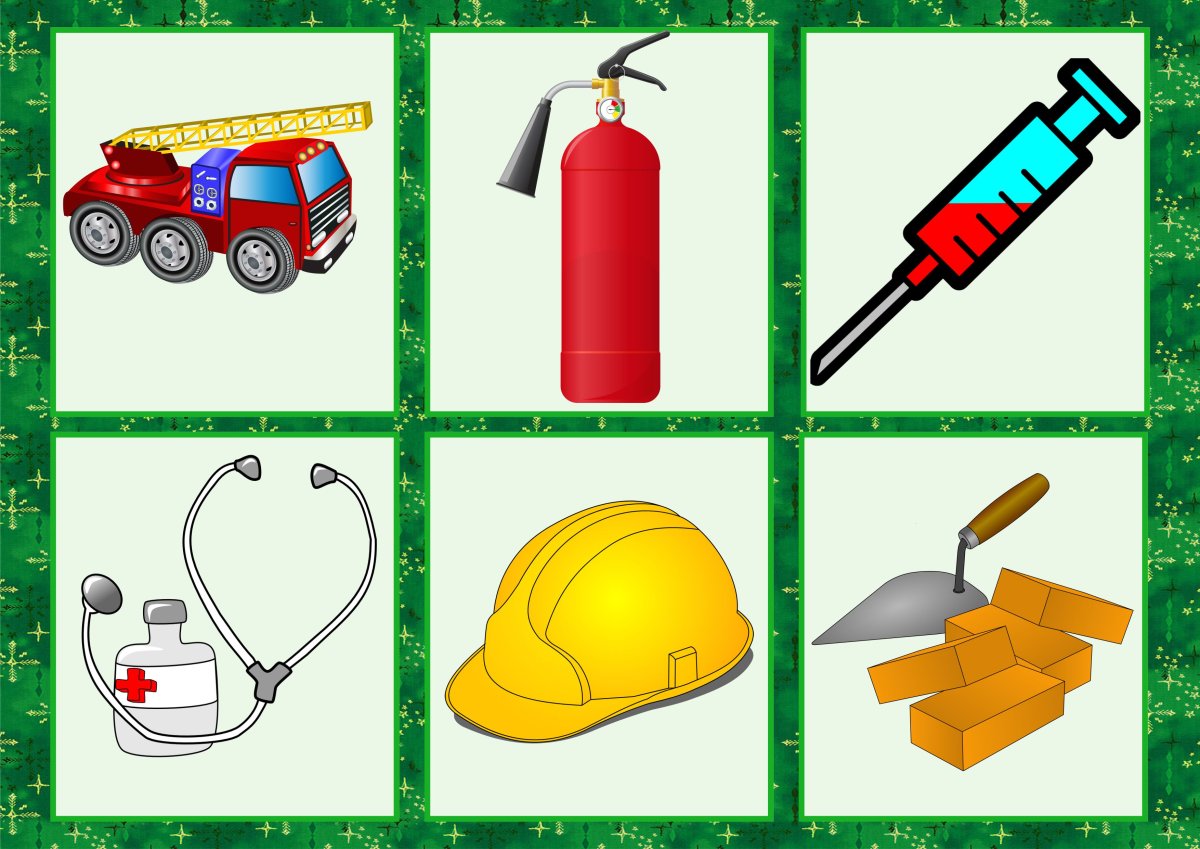 Дидактическая игра кому что нужно