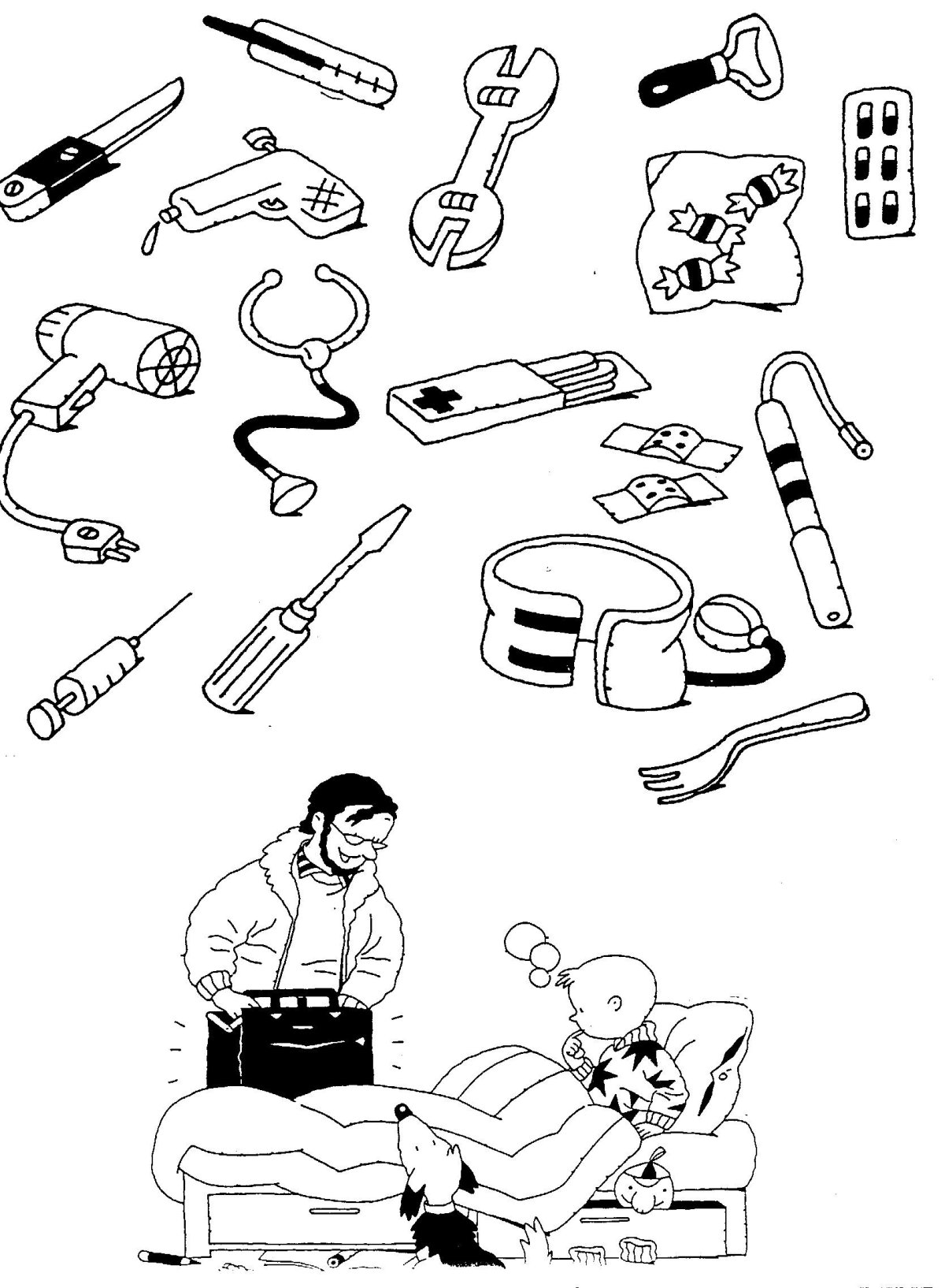 Профессии на липучках