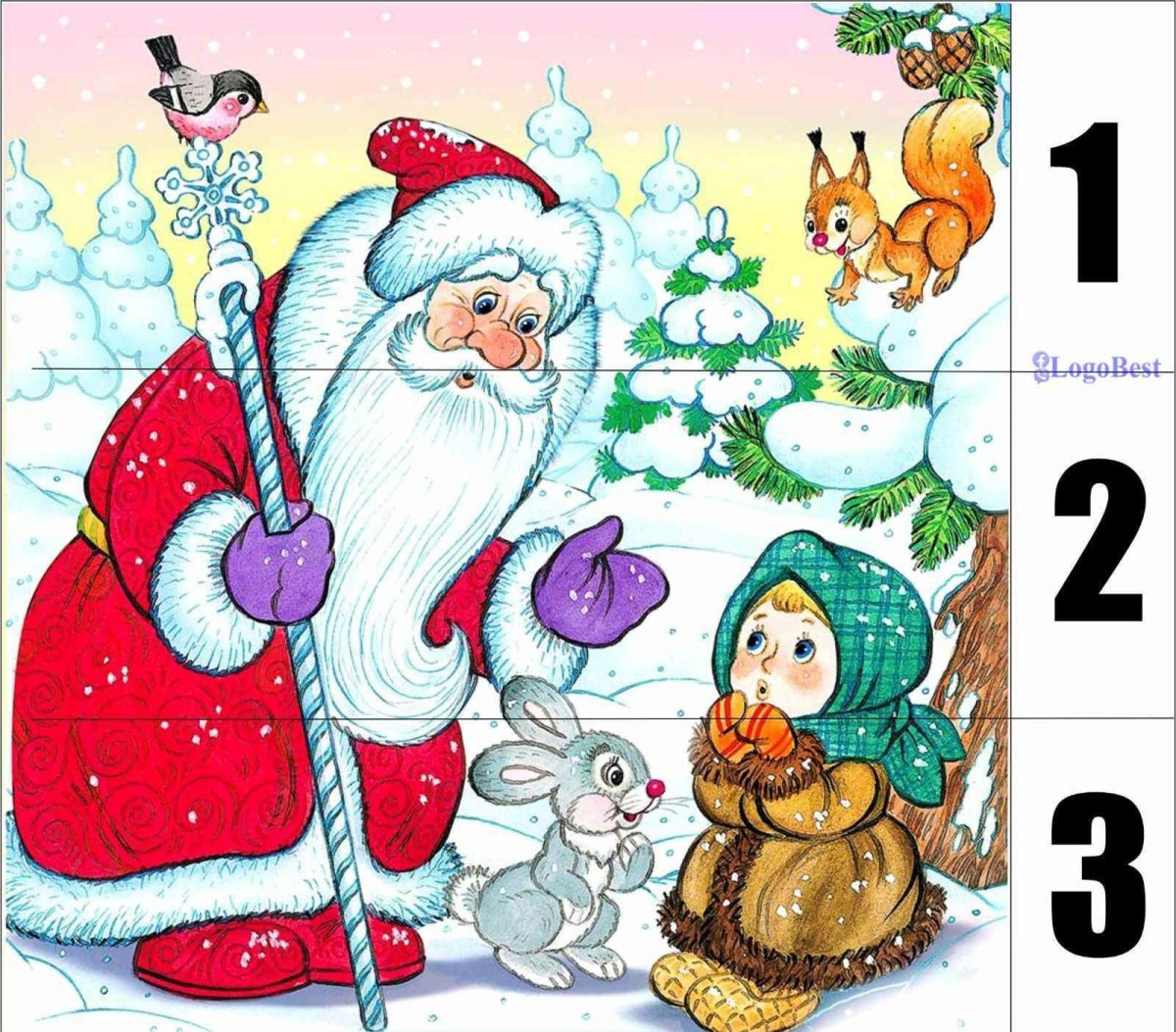 Иллюстрация к сказке Морозко