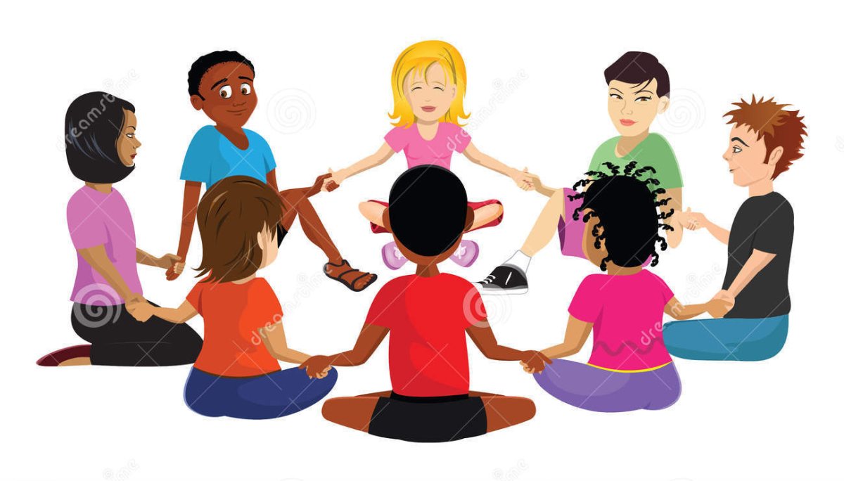 Дети в кругу