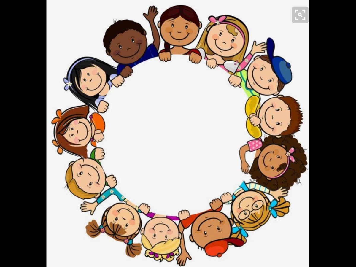 Круг для детей на прозрачном фоне