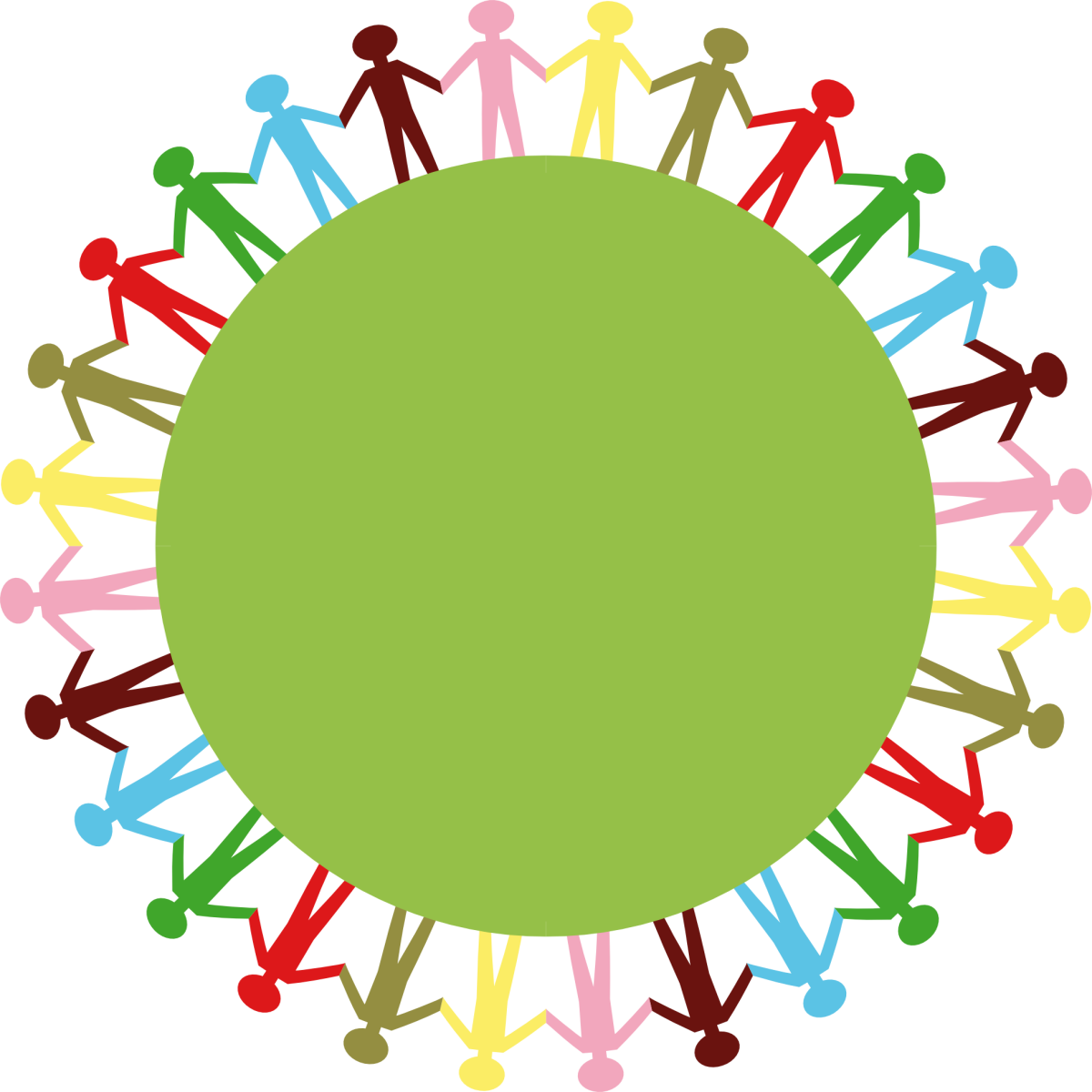 Взялись за руки