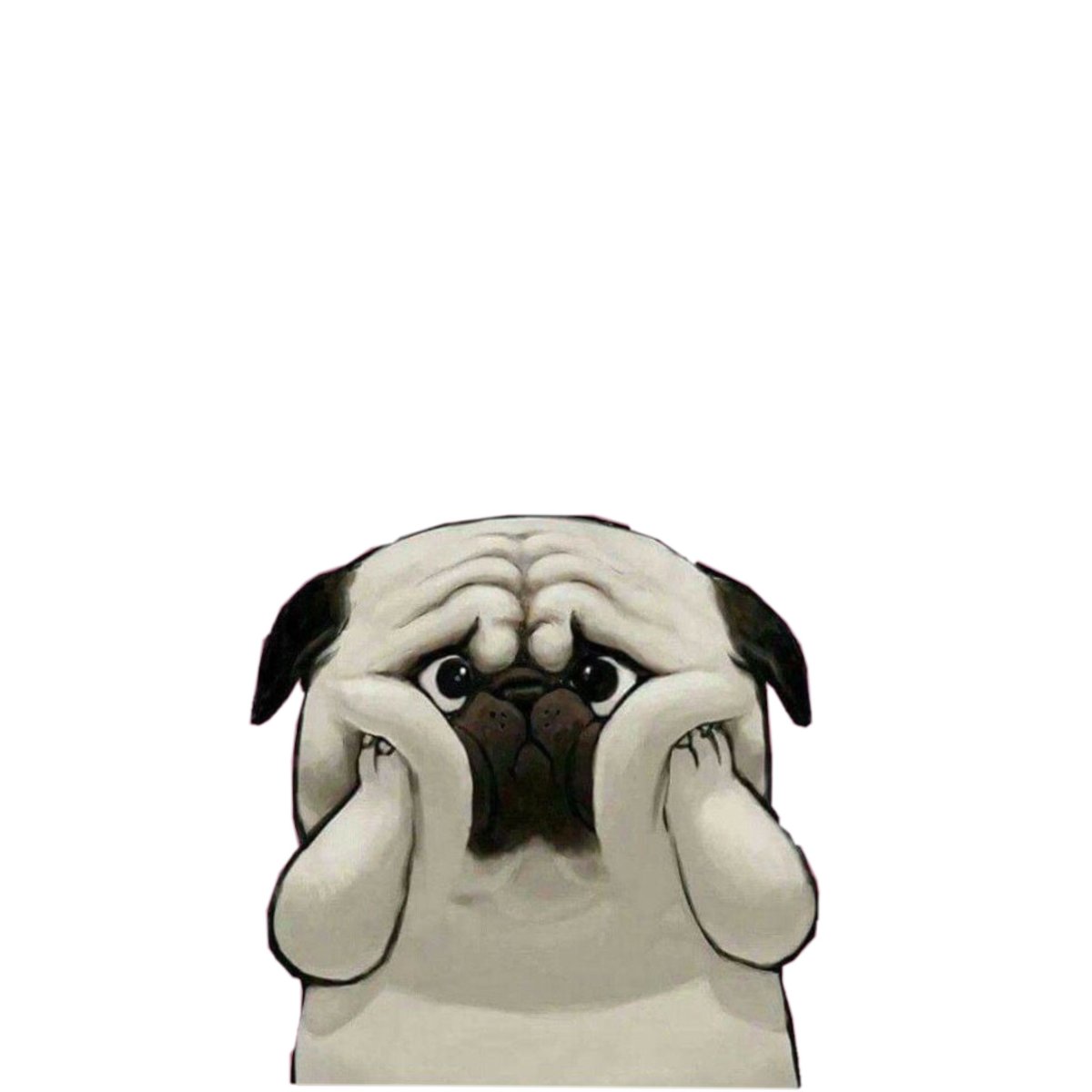 Собака в мультяшном стиле