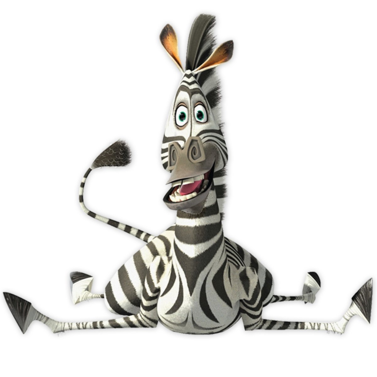 Зебра и Мелман Мадагаскар