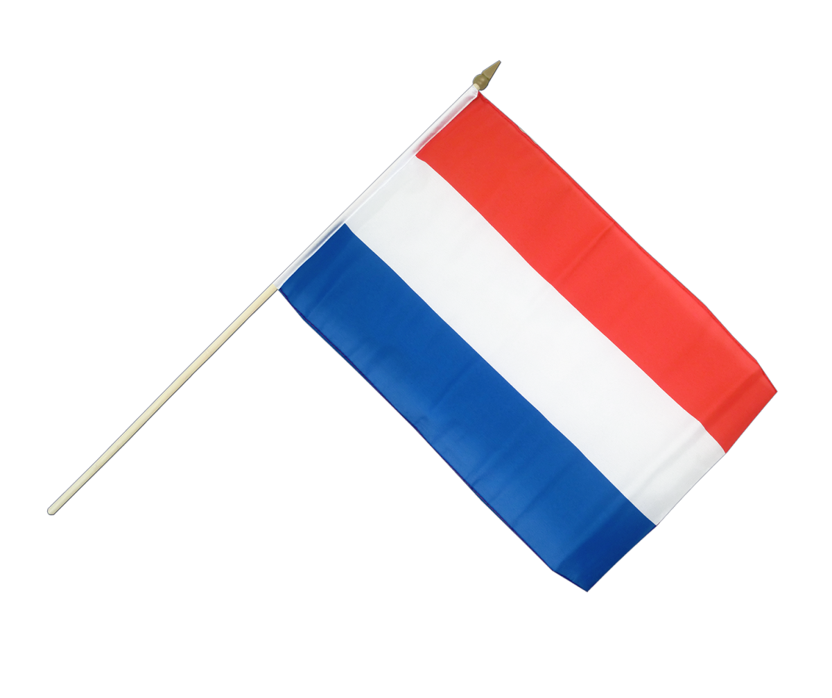 Российский флажок на палочке