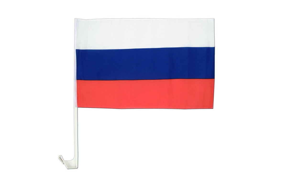 Флажки США И России