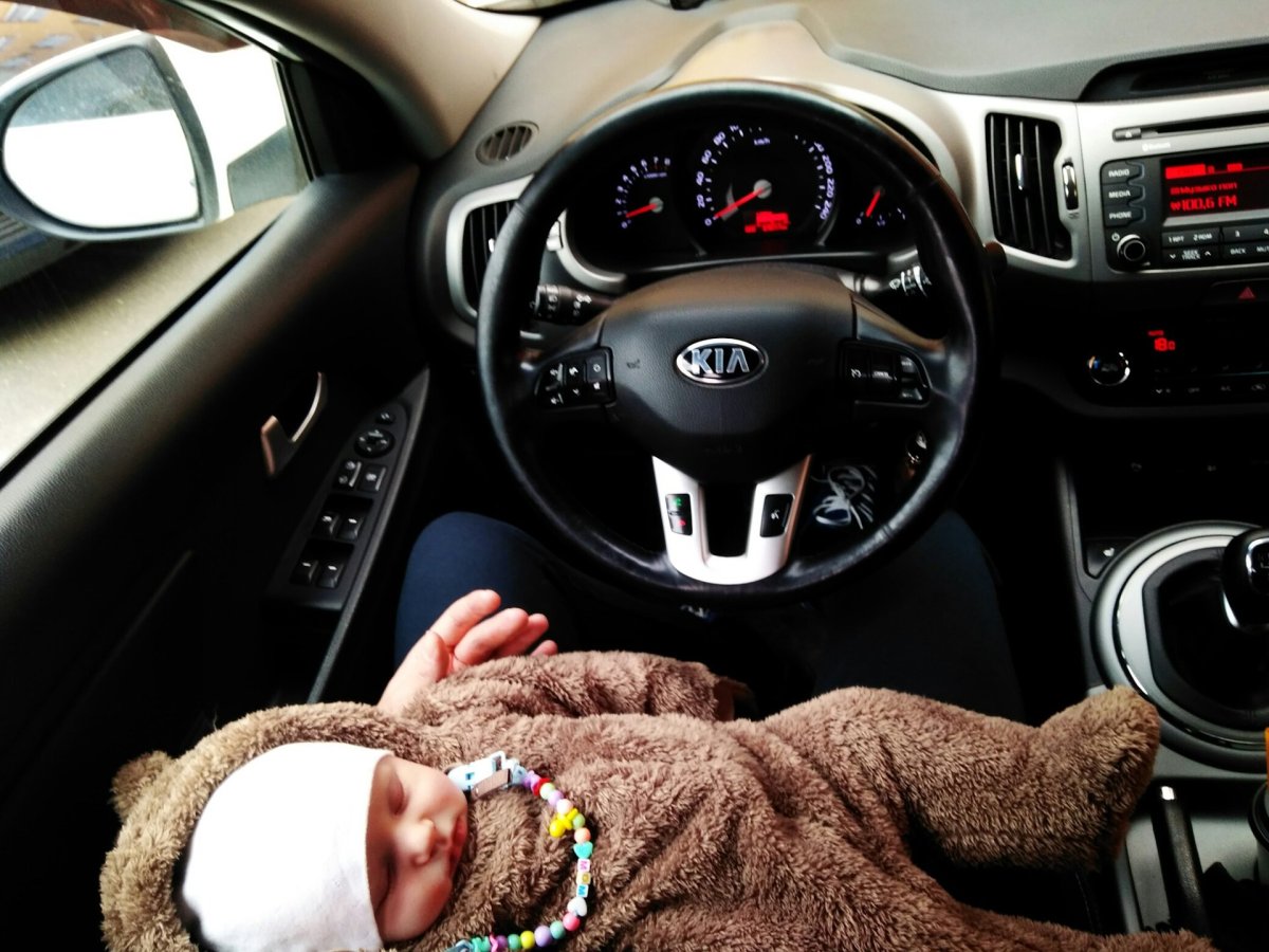 Киа Спортейдж 3 за рулем