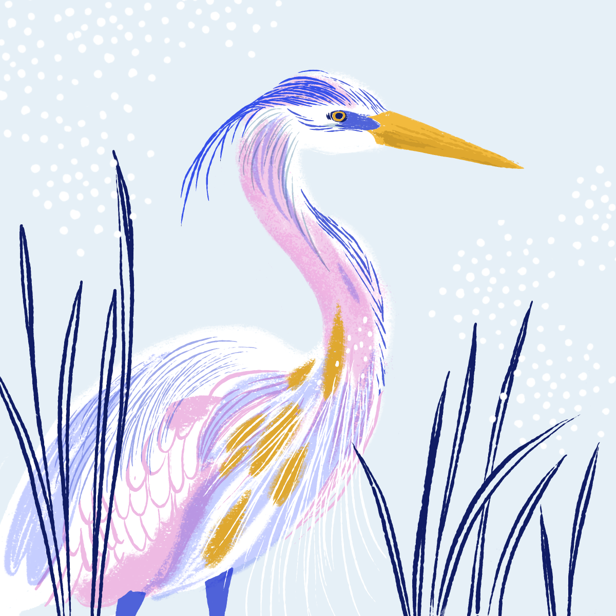 Нарисовать журавлика