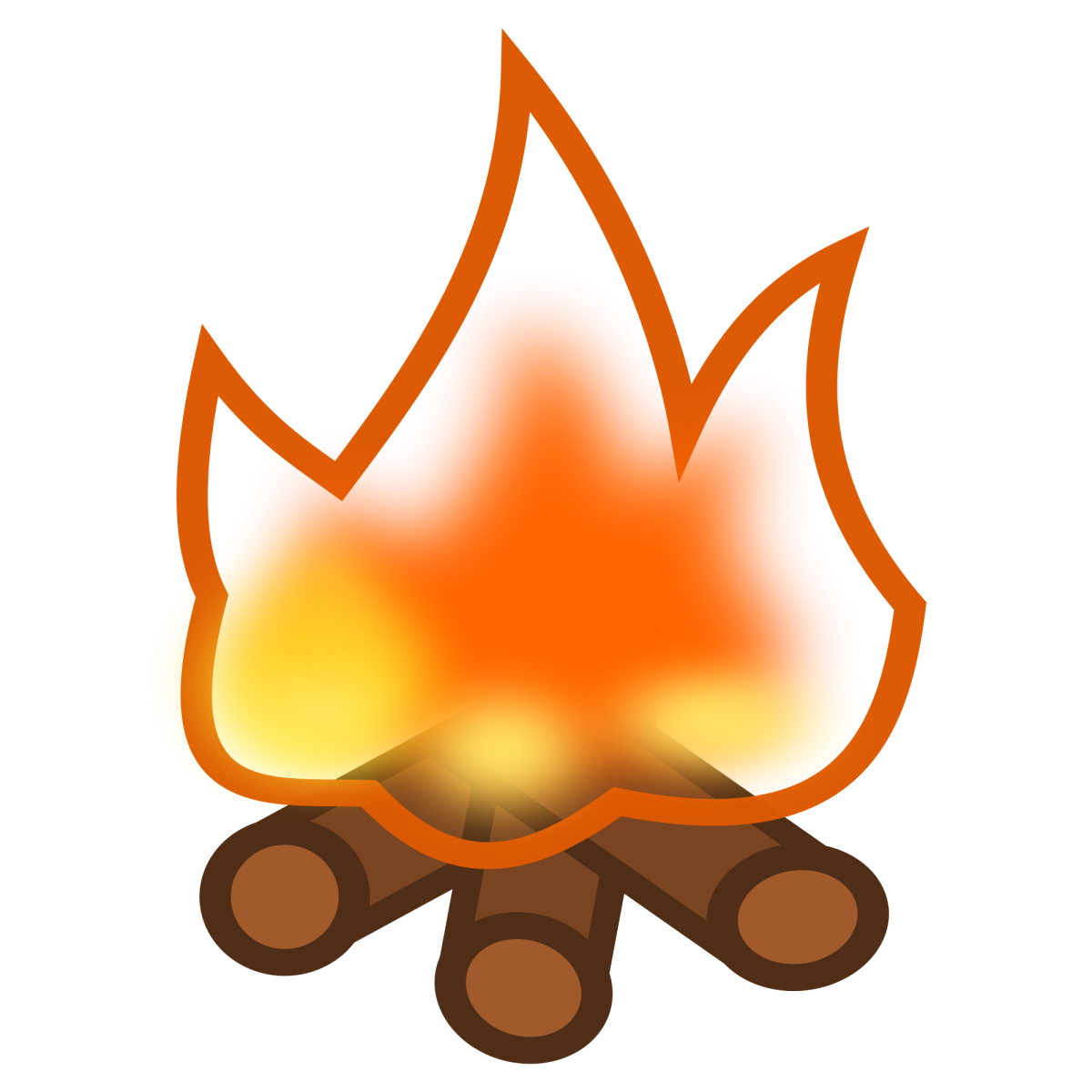 Смайл огонь