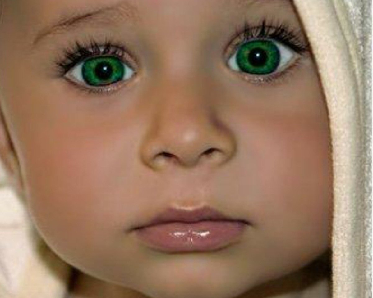 Серые глаза у ребенка