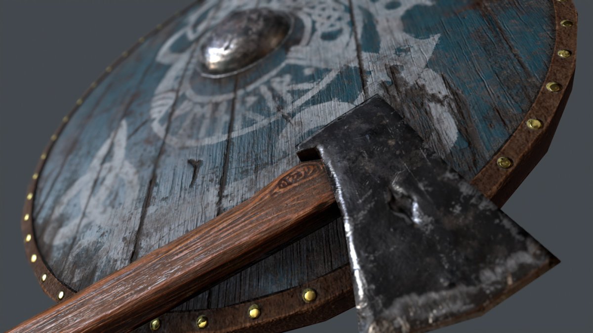 Щит викинга скайрим