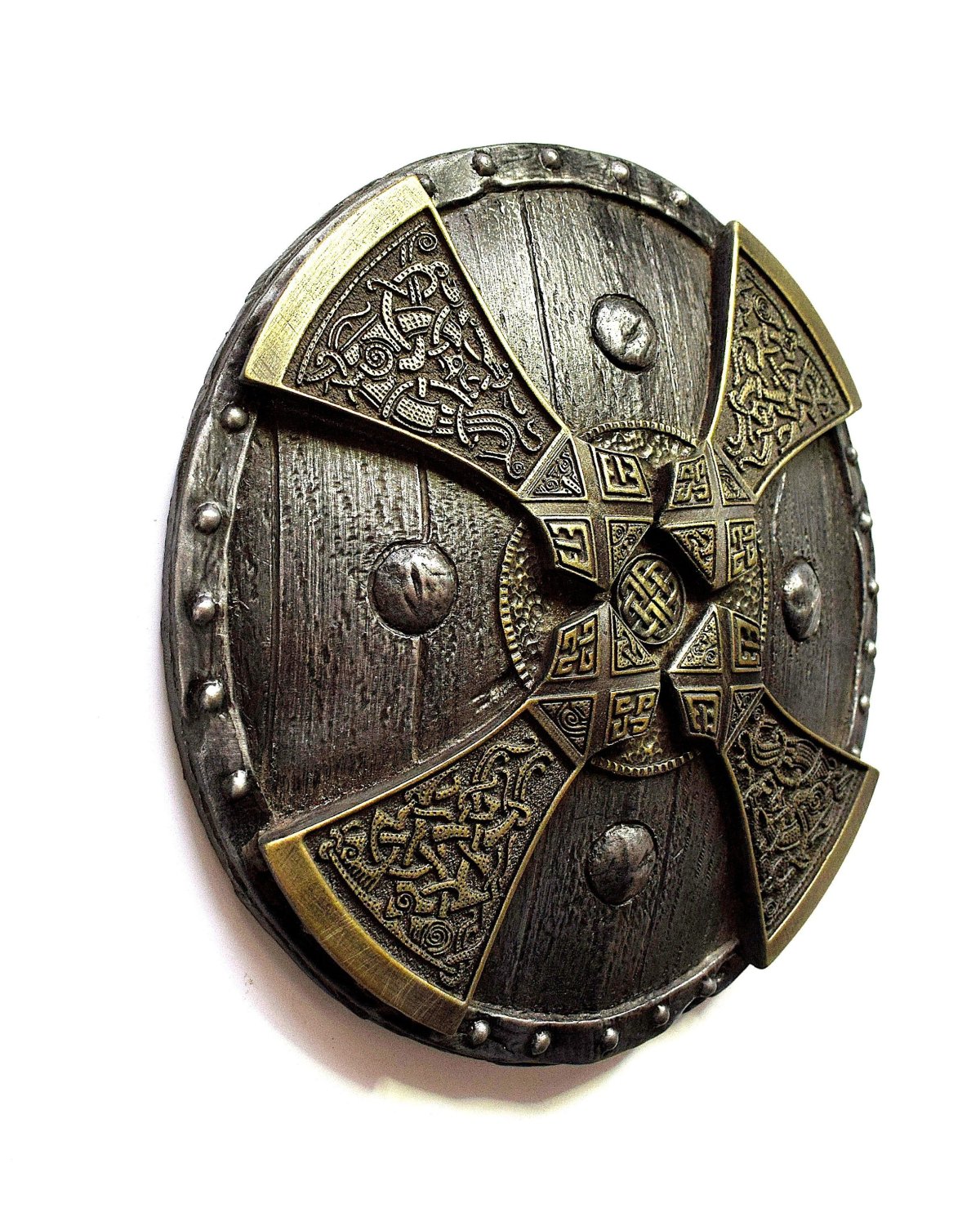 Круглый щит викингов