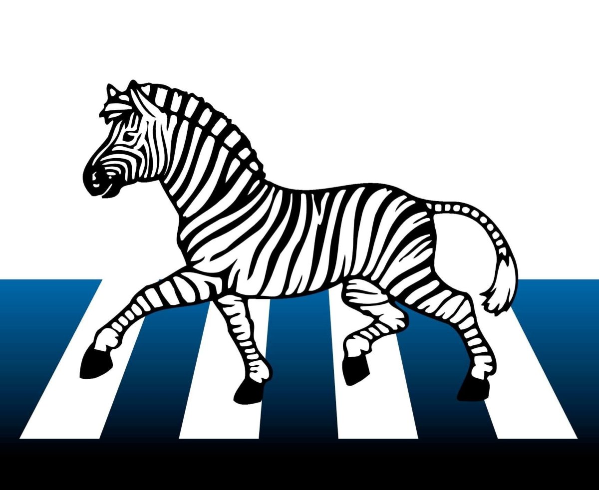 Дорожный знак Зебра