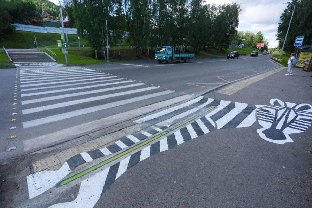 Пешеходная Зебра